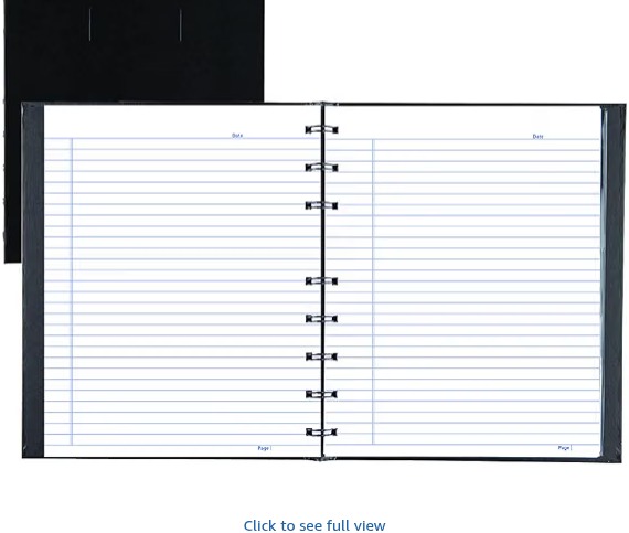 Blueline NotePro notebook black A9C.81